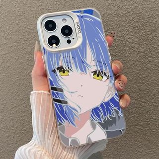 Ốp Điện Thoại Cho Iphone 17 16 15 14 13 Pro Max 16e 12 11 Pro 17 Air Case Cover Anime Bocchi the Rock Gotō Hitori Yamada Ryō Áo Giáp Chống Sốc Dễ Thương Laser IMD Hoạt Hình