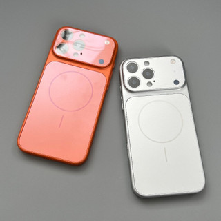 [Có ống kính Phim / Vỏ cứng Matte Pc / Cam] tương thích cho iPhone 13 14 15 16 17 pro max