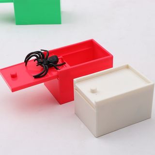 Influencer Cùng Phong Cách Nhện Đáng Sợ Hộp Nhựa Nhiều Màu Sắc Giả Quà Tặng Đáng Sợ Bất Ngờ Lừa Đồ Chơi Đạo Cụ