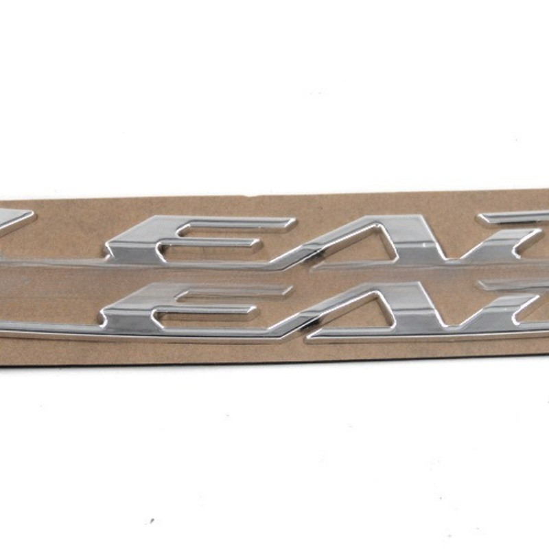 Bộ tem nổi chữ Lead các đời xe(giá 1 cặp),Mạ crom sáng bóng, chống nước và trầy xước