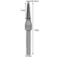 NOTE1 TCT Grooving Cutter, Máy cắt phay chế biến gỗ có độ chính xác cao màu bạc, Dụng cụ tạo rãnh hình vòng cung Máy phay rãnh tròn bằng kim loại để uốn gỗ