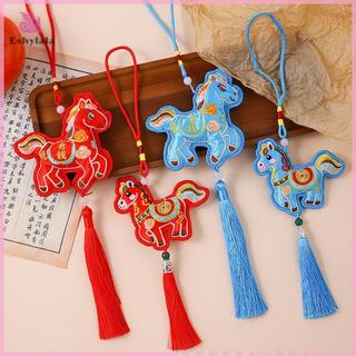 2026 Năm Ngựa Móc Khóa Hoạt Hình Pony Trang Trí Nhà Cửa Xe Trang Trí Năm Mới Mặt Dây Chuyền May Mắn Quà Tặng Tân Gia [MỚI]
