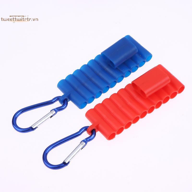 TRTR 1 Cái Di Động 10 / 22 Lỗ Hộp Bảo Quản Người Tổ Chức Vít Lái Xe Mũi Khoan Đứng Dụng Cụ 1 / 4 "Hex Shank Tua Vít Bit Giá Đỡ VN