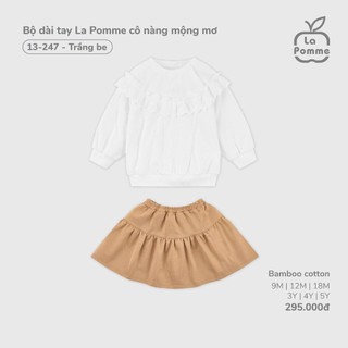 La pomme AW2025 BST dài tay kids cho bé T11.2