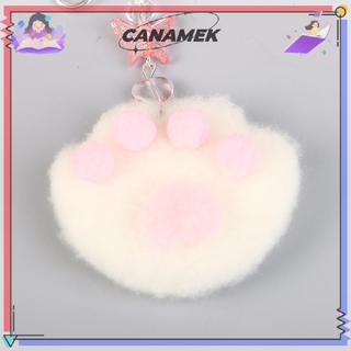 CANAMEK Y2K Dễ Thương Màu Hồng Sang Trọng Móng Vuốt Móc Khóa Trái Tim Tình Yêu Móc Khóa Ngọt Ngào Nữ Tính Chìa Khóa Cho Bé Gái Túi Mặt Dây Chuyền Tai Nghe Ốp Lưng Charm CSF
