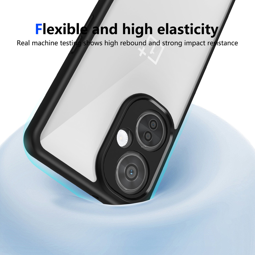 Ốp lưng OnePlus Nord CE 3 Lite Vỏ 6,72 inch Model CPH2467, CPH2465 Vỏ trong suốt mờ thời trang cho OnePlus Nord CE 3 Lite 5G Vỏ điện thoại
