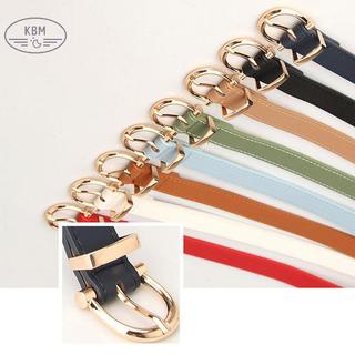 KBM Da Nữ Dây Đeo Nâu Xanh Nữ Thắt Lưng Nữ Đầm Thắt Lưng Bé Gái Quần Jean Thắt Lưng FSSG