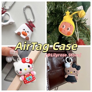 Giáng Sinh Năm Mới Cho AirTag Ốp Apple iTag GPS Định Vị Bao Silicon Mềm Chống Rơi Có Chuông Chuông Mèo Dễ Thương Ếch Cá 2026 Thiết Kế Mới