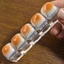Móc khóa JVSUB Fidget, Bàn phím DIY Keycap Nắp bàn phím ngón tay, Thiết kế bánh mì Caramel thư giãn Giảm căng thẳng Vượt qua nút thời gian Móc khóa Keycap dành cho người lớn