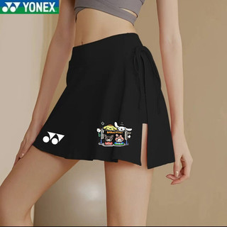 Váy ngắn YONEX dành cho nữ, phù hợp tennis, cầu lông, yoga - Hấp thụ mồ hôi, nhanh khô, an toàn cho chạy bộ và marathon.