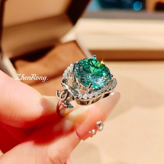 Trang sức phong cách châu Âu mới, thiết kế Double C, cắt zircon cao cấp