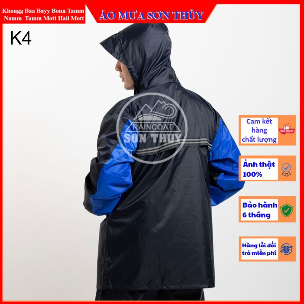 ( BỘ ÁO MƯA - CHÍNH HÃNG )Bộ quần áo đi mưa Sơn Thủy K4,K3,BỘ K25 TRONG SUỐT, áo mưa bộ baoho247