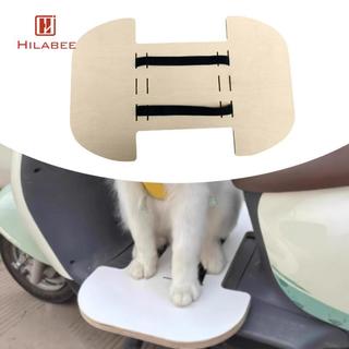HILABEE Xe Đạp Điện Chó Có Chân, Ghế Thú Cưng Tiện Lợi Cho Chó, Chân Thú Cưng Bằng Gỗ Di Động Cho Du Lịch Ngoài Trời