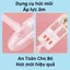 Dụng Cụ Hút Mũi Kéo Tay Thế Hệ Mới, Đầu Hút Silicon, Lực Hút Mạnh, An Toàn Cho Bé