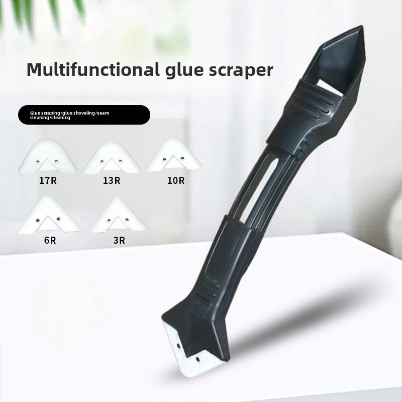 Dụng cụ cạo cắt tỉa kim loại ba trong một, dụng cụ cạo góc tường đa chức năng, tông đơ cạnh khoảng cách gia đình