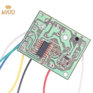 [WUSISI] Bảng thu và phát PCB mạch điều khiển từ xa 4CH RC với hệ thống vô tuyến ăng-ten cho ô tô MỚI