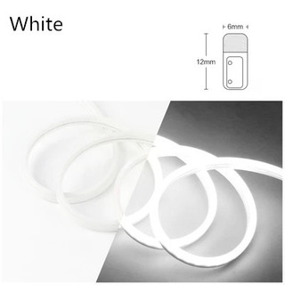 Led Neon Dải Ánh Sáng Dây Nẹp Flex Băng Silicon Thanh Chống Thấm Nước DIY Ký Hiệu Đỏ Xanh Xanh Vàng Hồng Trắng Ấm Trắng Đá Trắng