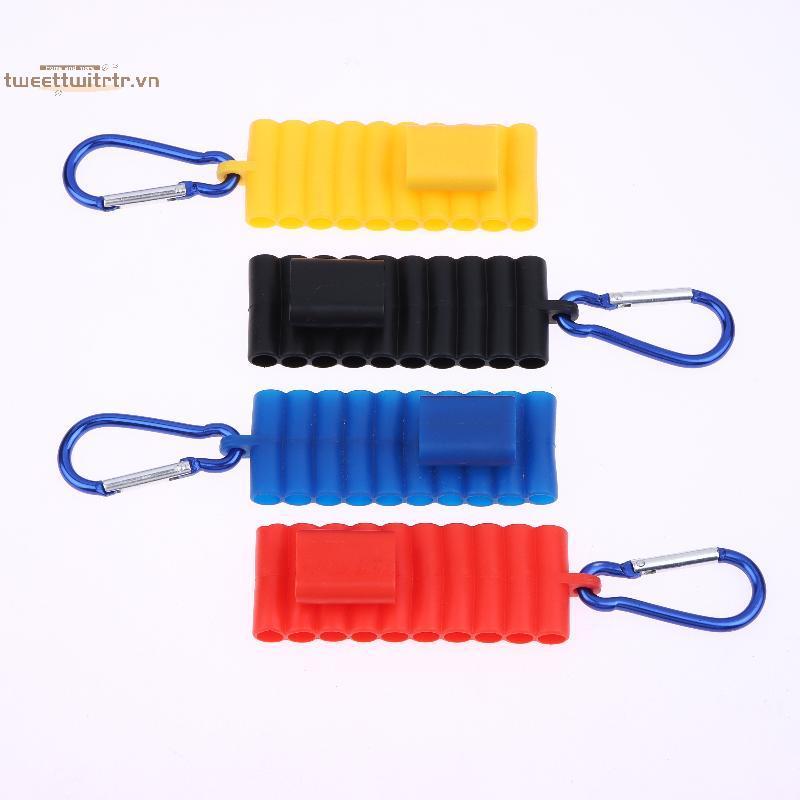TRTR 1 Cái Di Động 10 / 22 Lỗ Hộp Bảo Quản Người Tổ Chức Vít Lái Xe Mũi Khoan Đứng Dụng Cụ 1 / 4 "Hex Shank Tua Vít Bit Giá Đỡ VN