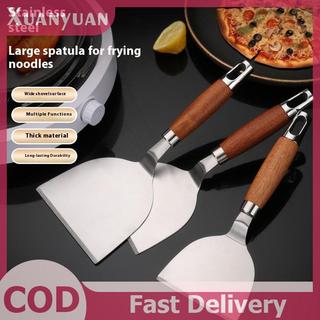 Xẻng Chiên Inox XUAN Cho Pizza Nướng Hamburger Patty Molder Nướng Bánh Omelette Xẻng BBQ Bộ Dụng Cụ Nhà Bếp Thìa VN