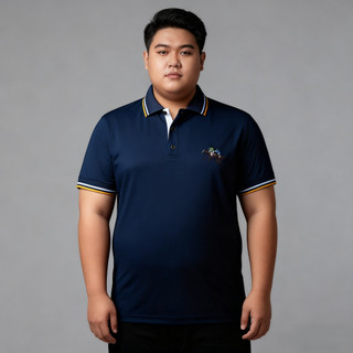 Áo sơ mi polo nam plus size 8XL-9XL, thêu họa tiết, oversize tay ngắn, phù hợp mùa hè và kinh doanh