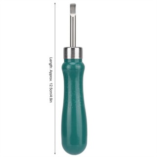 Công cụ sửa chữa thay pin đồng hồ JKDESIGN, Cơ chế đòn bẩy cố định Dụng cụ mở nắp lưng đồng hồ màu xanh lá cây, Dụng cụ mở pin đồng hồ chính xác Thay thế pin