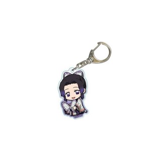 MINISO Kpop Demon Keychain Party Gifts Tanjirou Kamado Nezuko Tomioka Backpack Keychain Pendants Party Favors Christmas