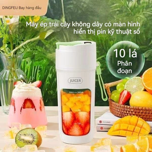 máy xay sinh tố cầm tay 10 LƯỠI SẠC PIN-XAY ĐƯỢC ĐÁ VIÊNHÀNG CHÍNH HÃNG -