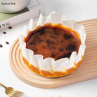 Tutu Basque Bánh Phô Mai Dầu Khay Giấy Có Thể Gập Lại Khuôn Bánh Dùng Một Lần Phát Hành Mousse Bánh Giấy Nướng Dầu Cạnh Giấy VN