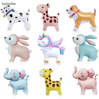 Tutu 4D Phim Hoạt Hình Lá Bóng Voi Đứng Bóng Bay Đi Bộ Có Bánh Xe Cho Trẻ Em Trang Trí Tiệc Sinh Nhật Cho Bé Tắm VN