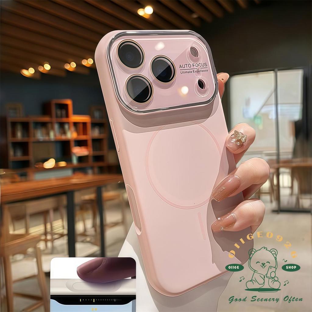 【 Ốp lưng iPhone17 】 Vỏ điện thoại từ tính cảm giác da lỏng iphone17 Pro Max16 15 14 13 cho vỏ iPhone Vỏ mềm silicon TPU chống sốc