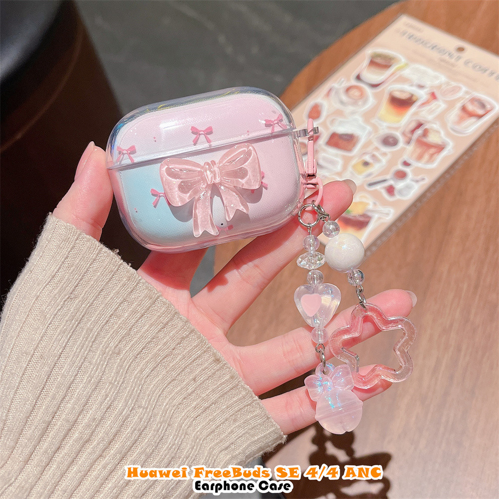 [Ngôi sao tương lai] Dành cho Huawei FreeBuds SE 4 / 4 ANC Ốp lưng DIY Vỏ tai nghe silicon mềm hình mèo dễ thương