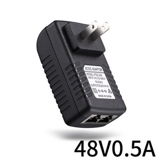 Nguồn Adapter POE 48V-0.5A Loại Tốt, Dùng Cho Thiết Bị POE Camera IP, Wifi, Router POE
