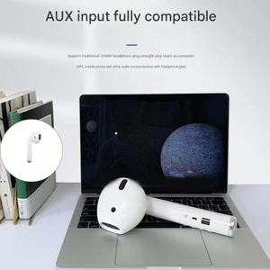 Loa hình tai nghe ngoại cỡ Treeling có âm thanh nổi 3 đầu vào Aux 5mm USB
