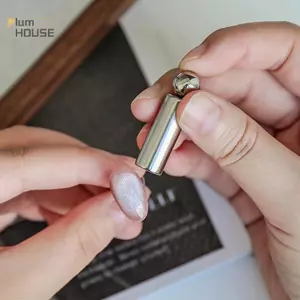 PlumHOUSE Móng Tay Nghệ Thuật Móng Tay Từ Dính Mắt Từ Tính Hai Đầu UV Gel Nam Châm Dụng Cụ Thiết Kế Làm Móng Tay Hiệu Ứng Lấp Lánh DIY VN