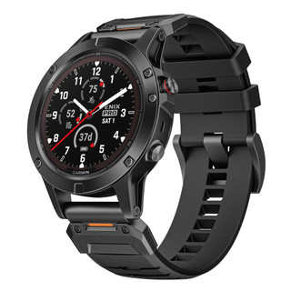 Dây đeo FKM, thích hợp cho đồng hồ Garmin, dây đeo thể thao fluororubber 22mm 26mm