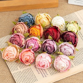 5 Đầu Hoa Hồng Lụa Giả Mini 3cm Trang Trí Đám Cưới DIY Handmade Phụ Kiện Làm Kẹp Tóc Vòng Kết Tháp Bánh Oản Tài Lộc Hộp Quà Tặng Bông Vải Nhiều Màu Decor Nhà Cửa Thủ Công Mầm Non Phân Loại Sỉ Rẻ Đẹp Ruy Băng Scrapbook Vật Liệu May Mặc Tranh