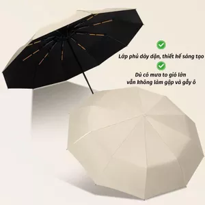 Ô Tự Động Che Mưa Chống Nắng 24 Nan Khung Xương Dày Cứng Cáp ,Nhỏ Gọn