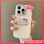 Dành Cho OPPO A60 A16 A16K A3 Pro A3X A15 A17 A31 A52 A92 A57 A3s A5s A95 A38 A18 A55 A12 A77 A7 A54 A53 A16s A74 A78 A5 A9 A58 A5i A76 Reno 4F 5 5F 6 Hello Kitty Búp bê 3D Bowknot