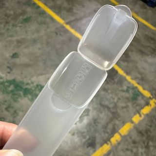 Hộp tăm MEGOCE, Hộp lưu trữ Mini trong suốt di động, Hộp hoàn thiện đối tượng phân loại sáng tạo Hộ gia đình