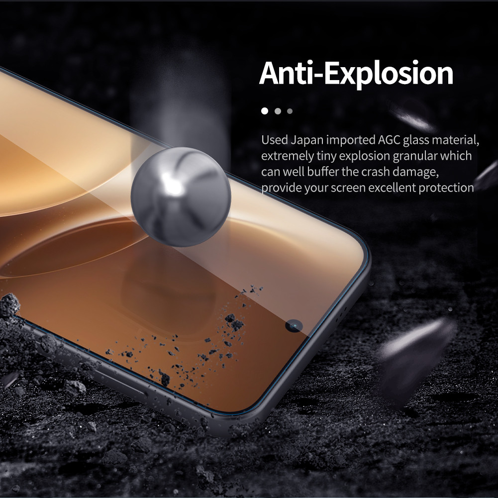 Nillkin Dành Cho Vivo X300 Ultra / X300 Pro H + PRO Độ Phủ Nửa Cao Trong Suốt Siêu Mỏng 0.2 Mm Kính Cường Lực Bảo Vệ Màn Hình Phim