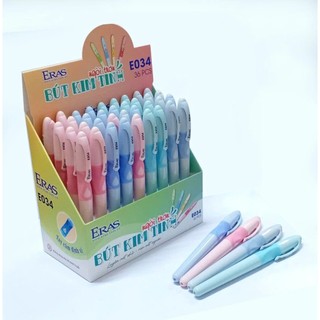[ERASVN] Bút Máy Kim Tinh Ngòi Trơn Có Định Vị Eras E034