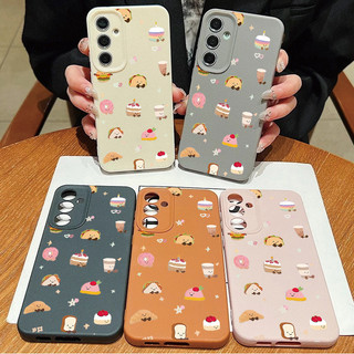 Kẹo Dễ Thương Jellycat Thực Phẩm Bánh Mì Trái Cây Vỏ Điện Thoại Cho Iphone 17 Pro Max 16 15 14 13 Pro Max 15 16 Plus 17 Vỏ Điện Thoại Không Khí Họa Tiết Lichee Hoạt Hình Silicon Mờ Chống Sốc Mềm