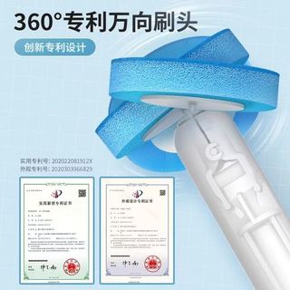 Bàn chải nhà vệ sinh dùng một lần / bàn chải dùng một lần treo tường / bàn chải vệ sinh không làm sạch góc chết