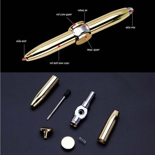 Bút bi spinner, trợ thủ học tập，bút quay，Con Quay Fidget Spinner