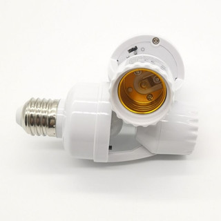 Đui đèn cảm biến E27 thông dụng, tương thích đèn LED, đèn tiết kiệm điện.