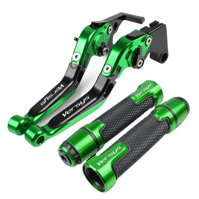 Dành Cho Kawasaki Versys 650 2006-2024 Hợp Kim Nhôm CNC 6 Tầng Có Thể Điều Chỉnh Có Thể Gập Lại Phanh Ly Hợp Đòn Bẩy Có Tay Cầm Bộ Phụ Kiện