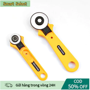 【COD】Dao cắt da thuộc lưỡi tròn tiện dụng cho việc cắt vải và giấy thiết kế chuyên nghiệp cho bộ dụng cụ làm đồ da