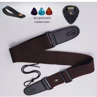 Bộ 6 Cái / 1 Bộ, Dây Đàn Guitar & Bass Có Thể Điều Chỉnh Có Phím & Hộp Chọn, Dây Đeo Đàn Guitar Hạng Nặng Có Khóa Chống Trơn Trượt Hệ Thống, Nylon Bền Đẹp / Xây Dựng - Dễ Vệ Sinh & Nhẹ