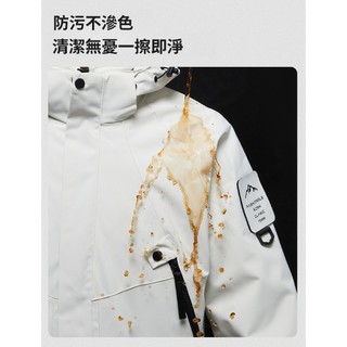 Áo khoác ba trong một lót lông cừu, chống gió và nước, size S đến 4XL, miễn phí vận chuyển