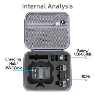 Dành cho túi đựng DJI NEO2, bộ bay toàn diện máy bay không người lái, phụ kiện hộp đựng vai và đeo chéo cầm tay điều khiển từ xa RC-N3